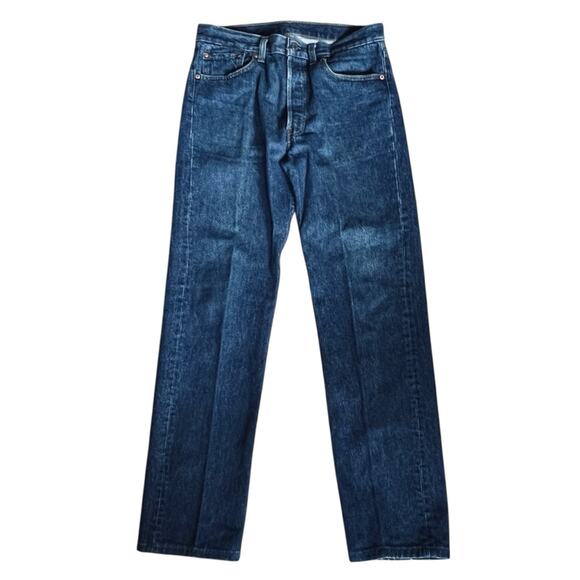 Levi’s 501 Women’s Sz 29 Vintage High Rise Jeans Straight Leg 90s USA Made - Picture 2 of 14